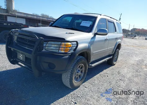 2001 Toyota Sequoia Sr5 V8 из США, поврежденный, VIN 5TDBT44A71S019928